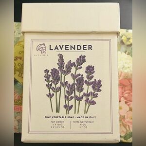 Alchimia Italian Lavender Soap Set